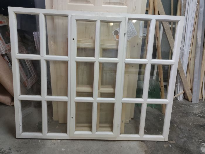 Рама верандная деревянная 120х150