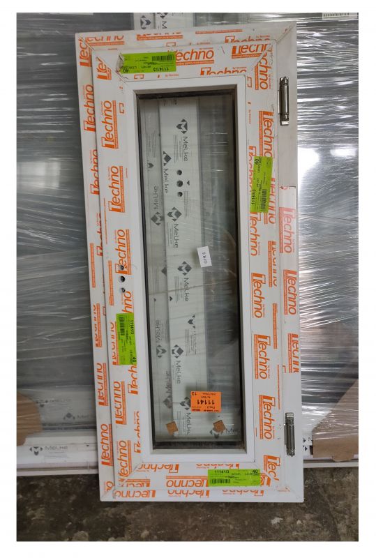 Окно 90х40 пластиковое поворотное 