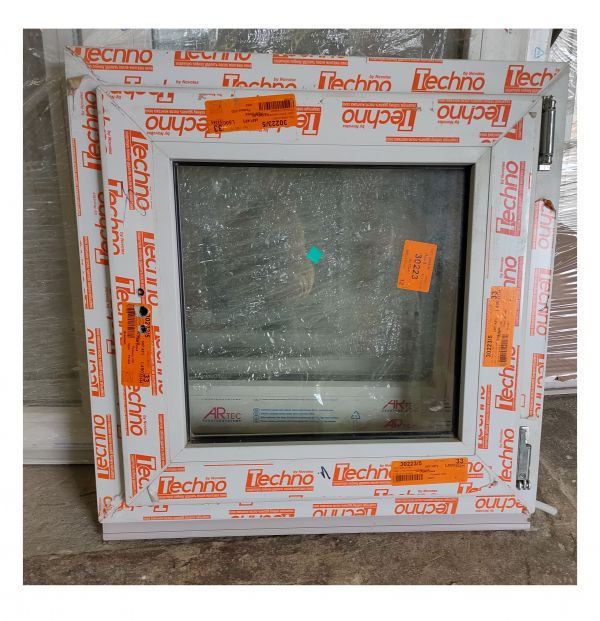 Окно ПВХ  60х50 поворотно-откидное