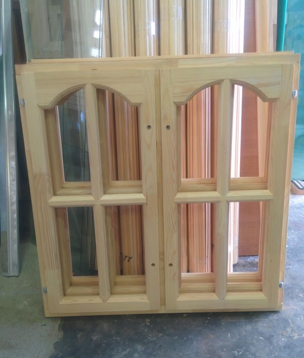 Верандная арочная рама 100х100 (под заказ)