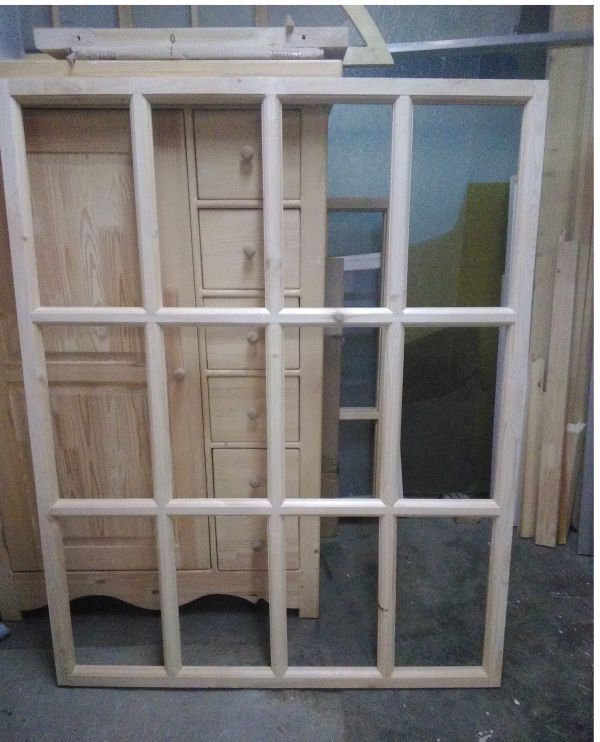 Деревянная рама для веранды 150 х 120 